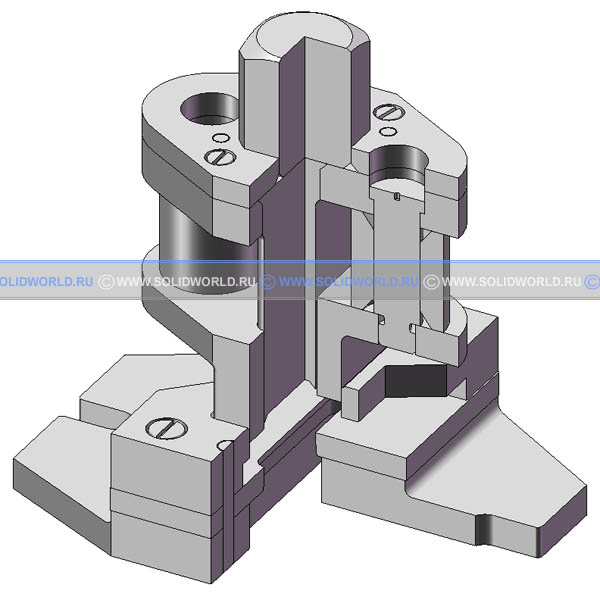 3d модель штампа для изготовления фанерных решеток